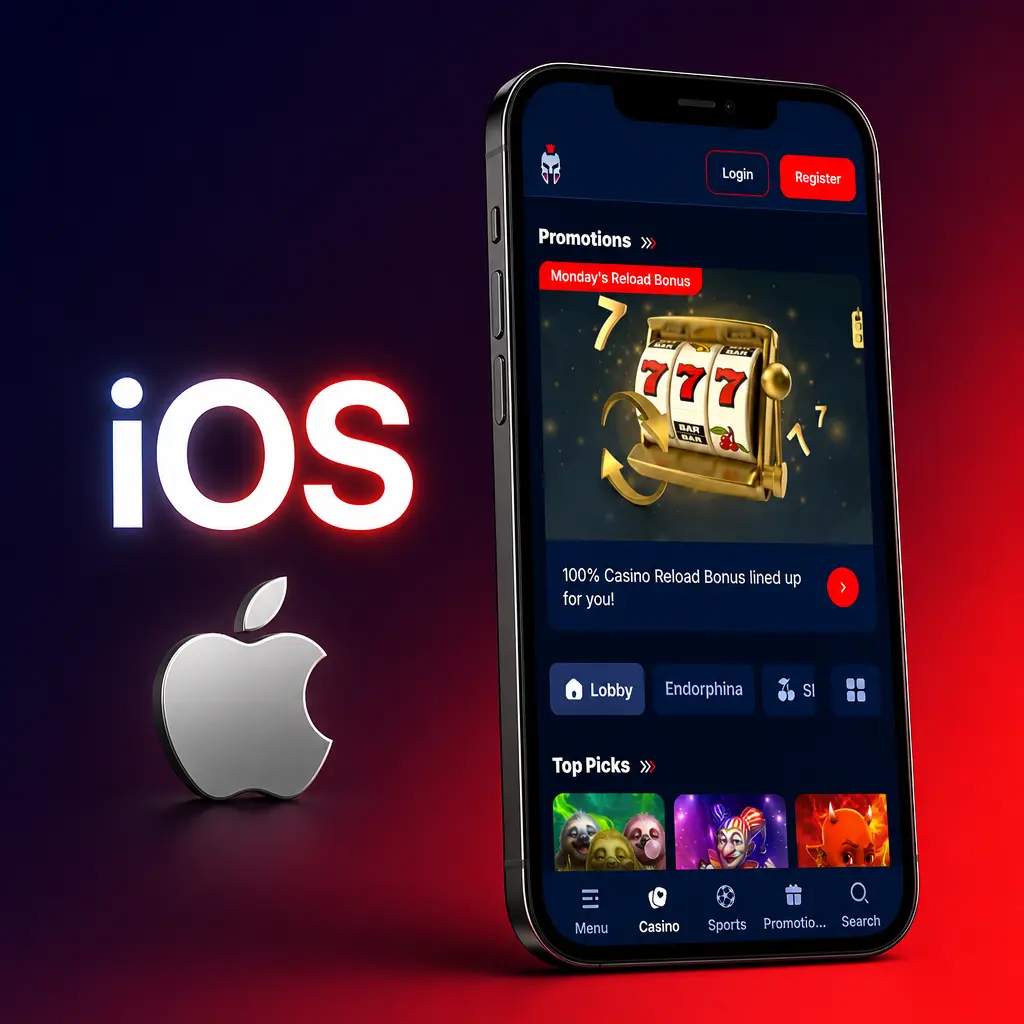 Gladiatorsbet iOS app in development; UK iPhone and iPad users access via Safari mobile site until launch