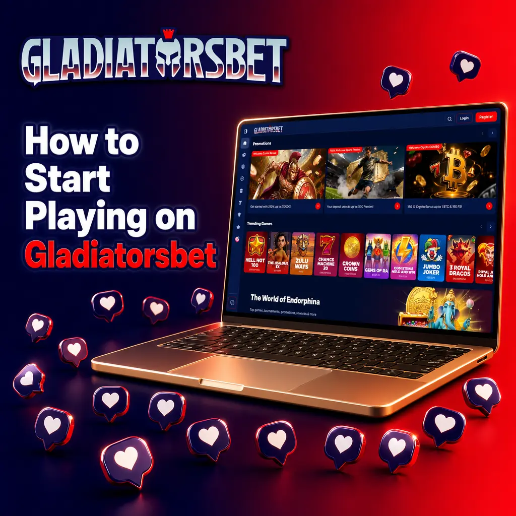 Step-by-step guide to registering, verifying, depositing, and claiming bonuses to start playing on Gladiatorsbet