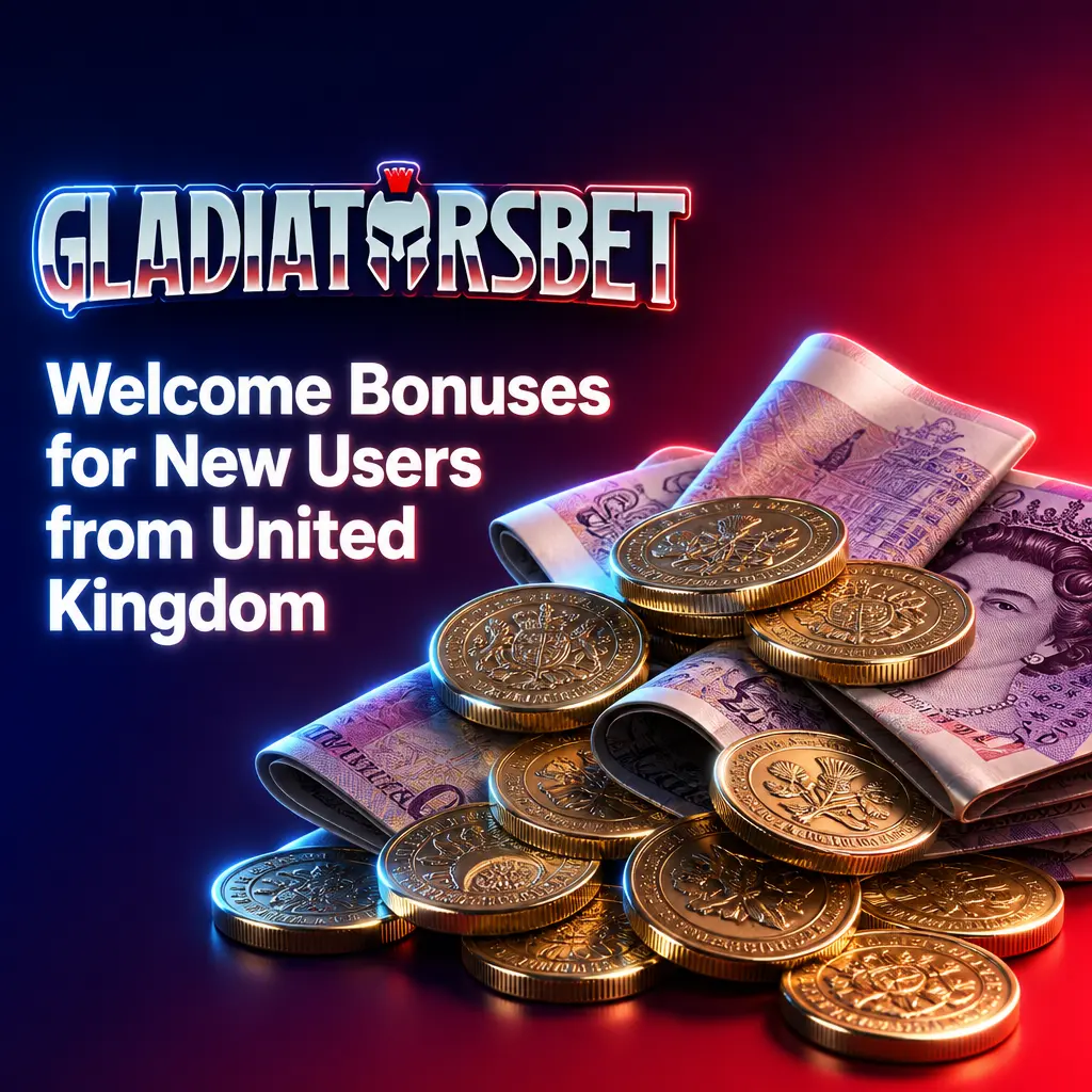 Gladiatorsbet welcome bonus: 350% deposit match up to 1733.1336 GBP plus 1000 Free Spins for new UK casino players